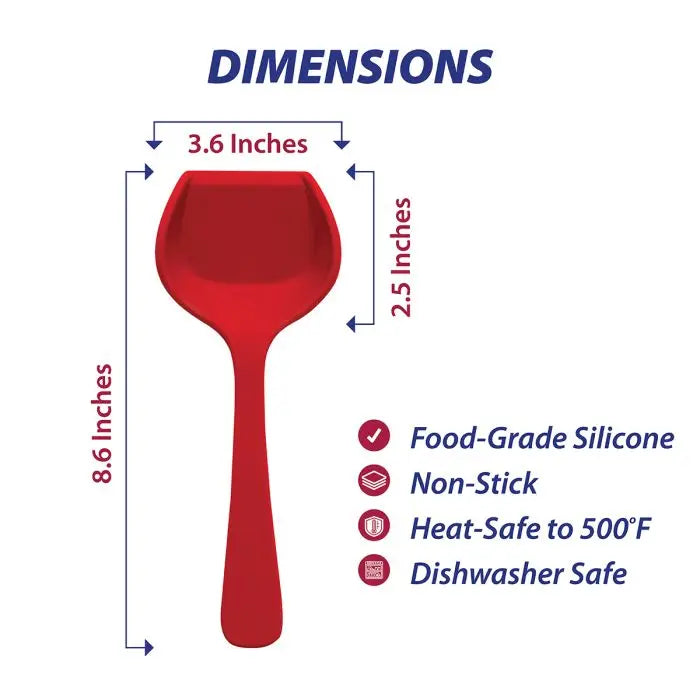 Taco Scooping Spoon silicone HIC 43828