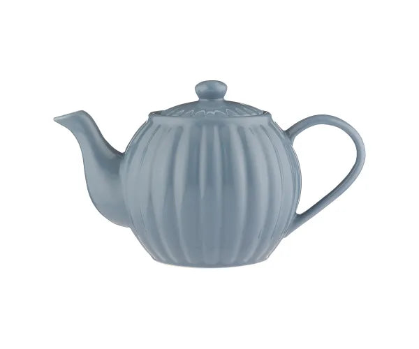 Teapot 6c Bluebell stoneware P&K RW 0056.810U