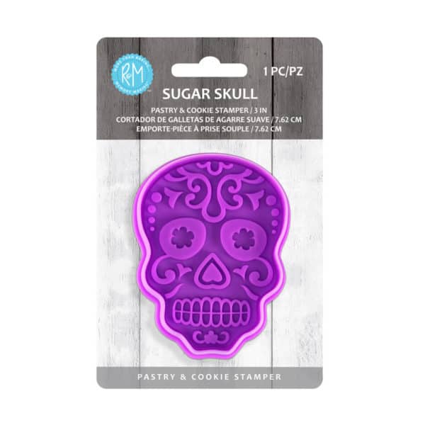 DOD SUGAR SKULL 3" STAMPER R&M 0400