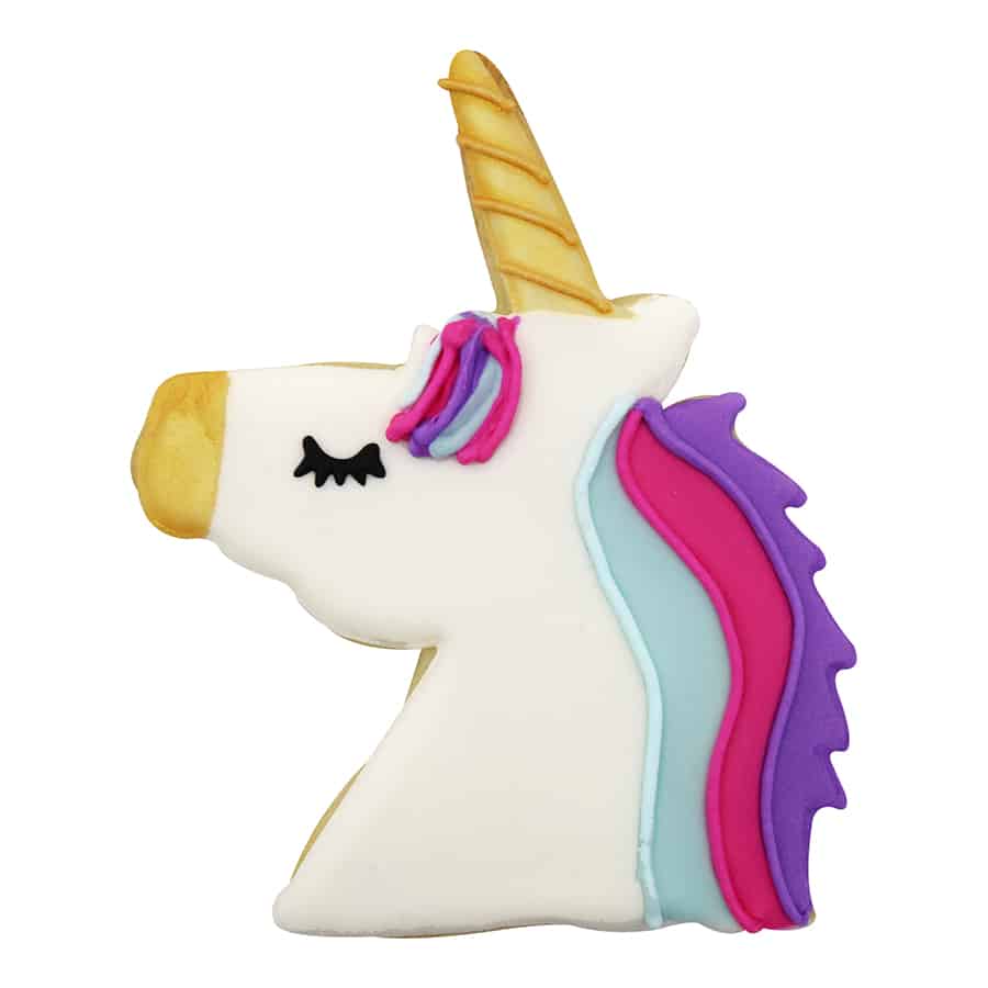UNICORN HEAD 4.75" COOKIE CUTTER R&M 827