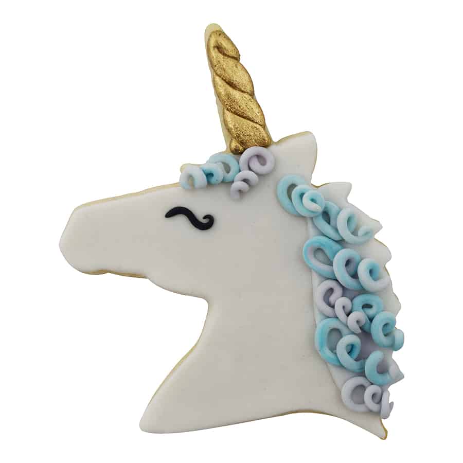 UNICORN HEAD 4.75" COOKIE CUTTER R&M 827