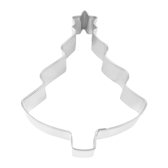 TREE WITH STAR 4" COOKIE CUTTER R&M 992
