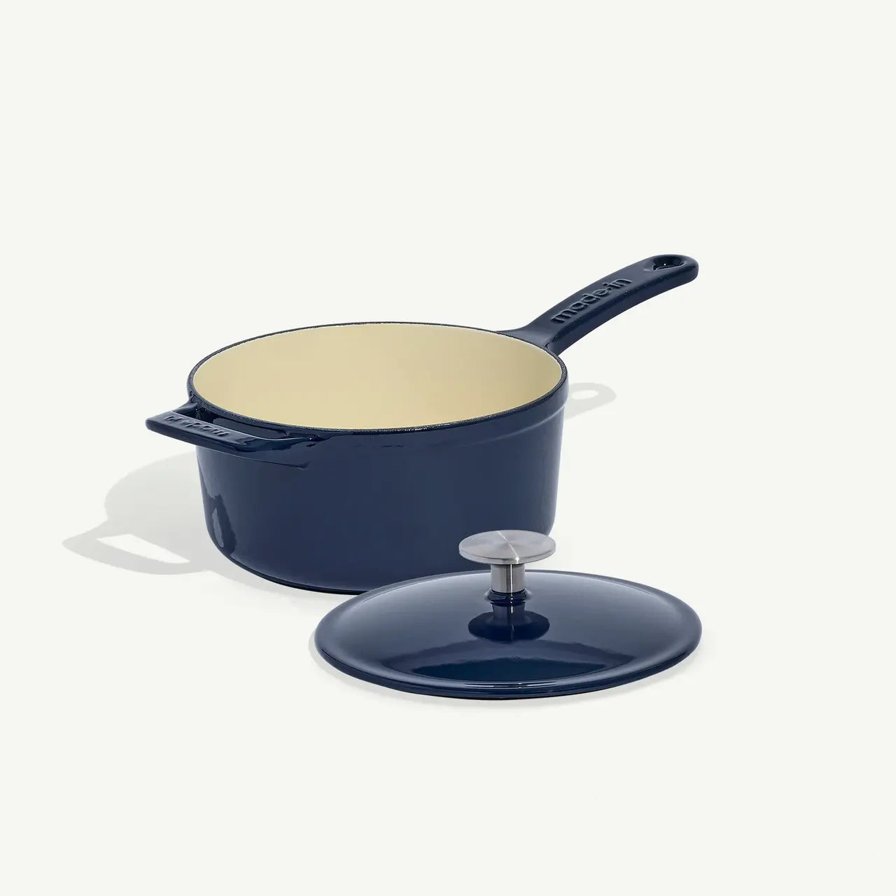 Sauce Pan 2Qt Enam Cast Iron blue MADN ECI2LSCE-BLU-WS2