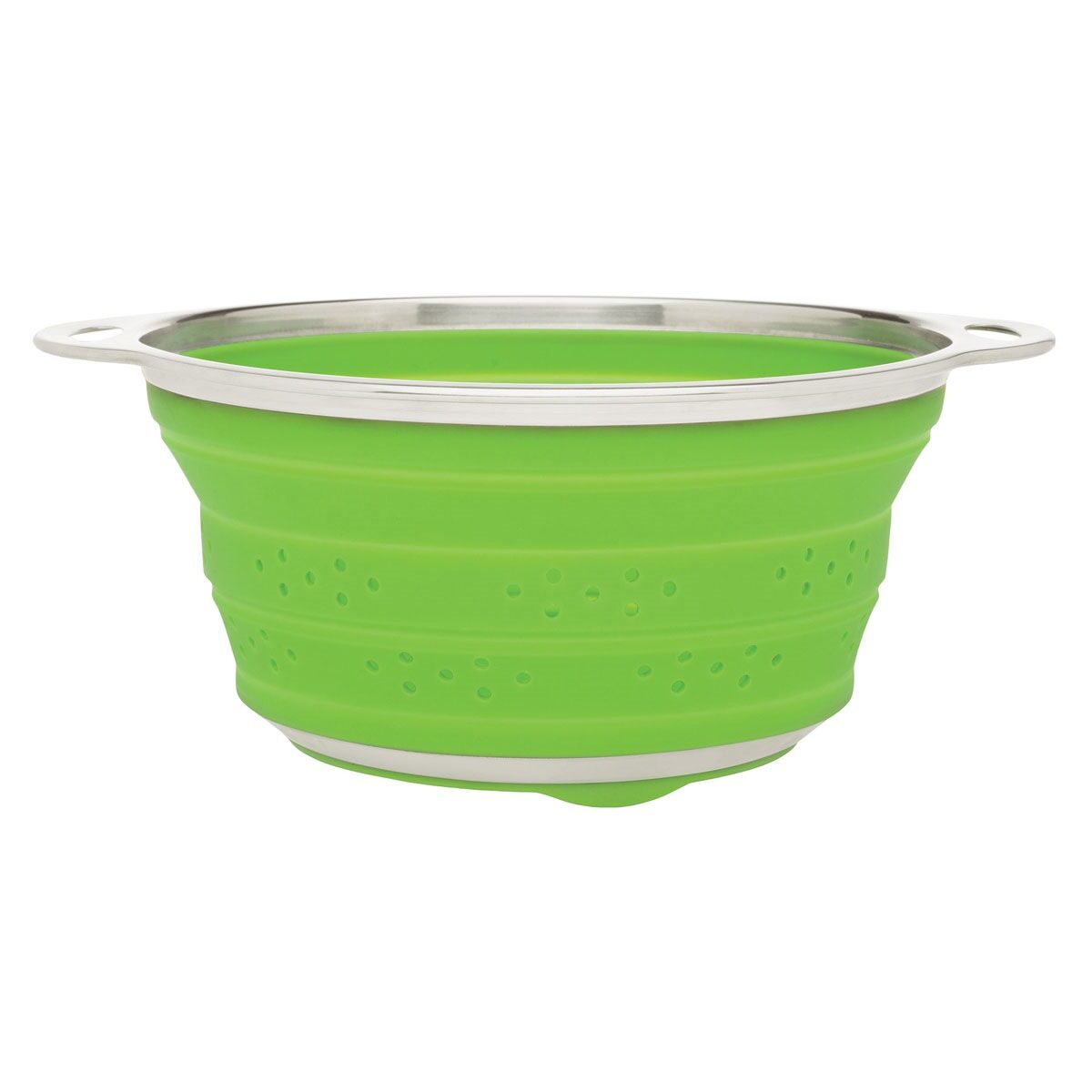 Collapsible Colander Silicone 9.5in HIC 30034