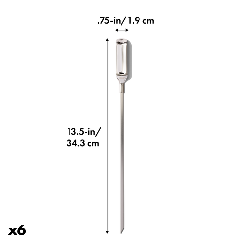 Grilling Skewer 6pc GG OXO 11308000