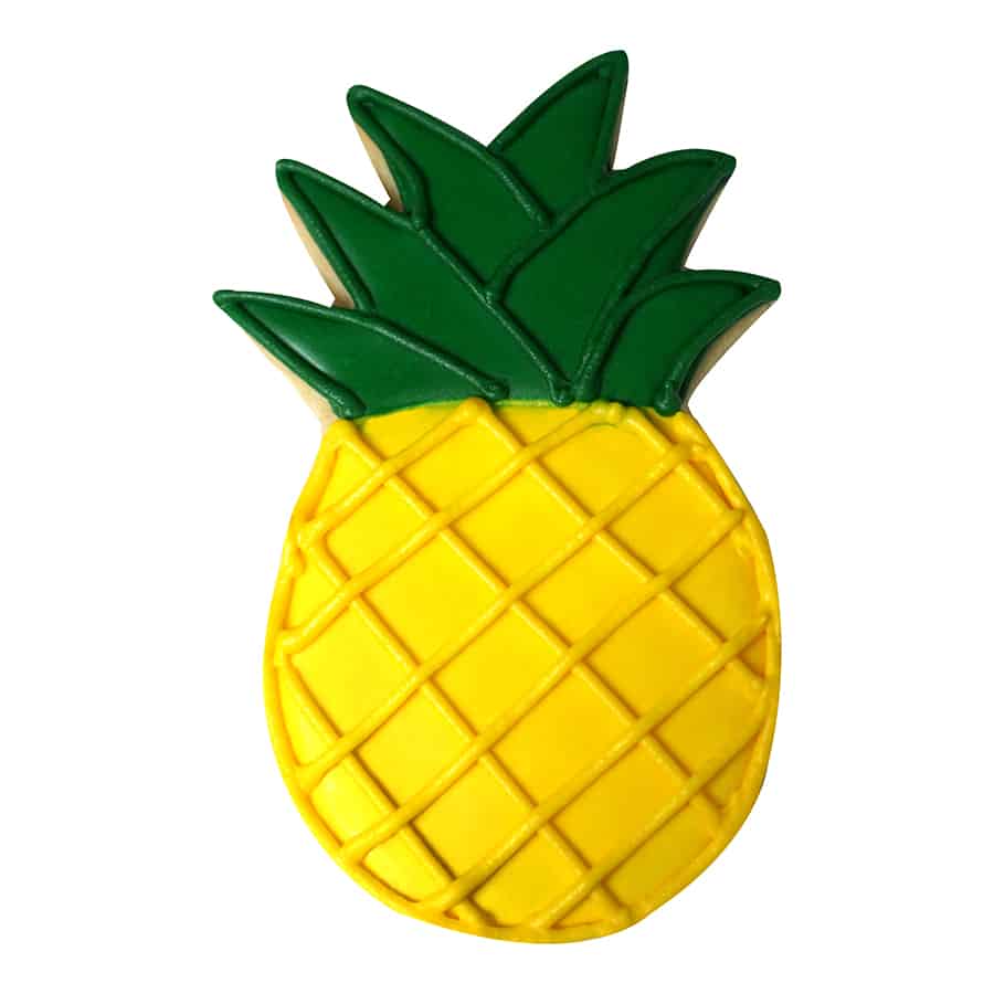 PINEAPPLE, TROPICAL 3.75" COOKIE CUTTER R&M 1008