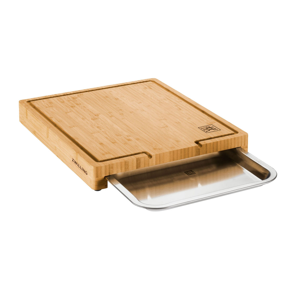 Cutting Board w/Tray 15.5" x 12" Bamboo ZWIL 1026185