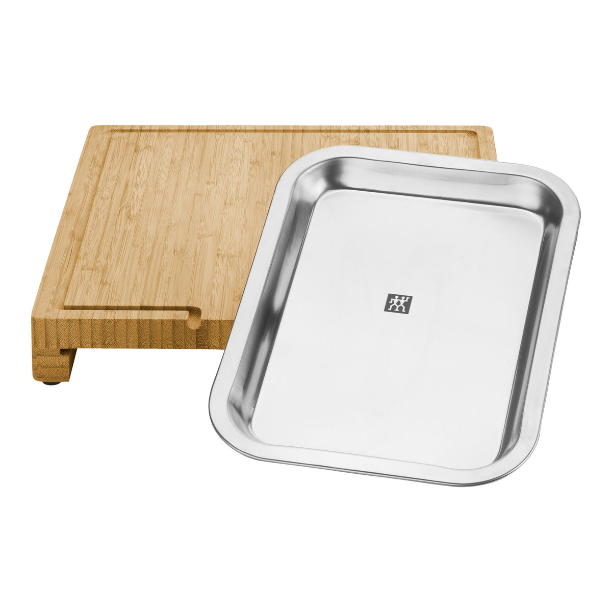 Cutting Board w/Tray 15.5" x 12" Bamboo ZWIL 1026185
