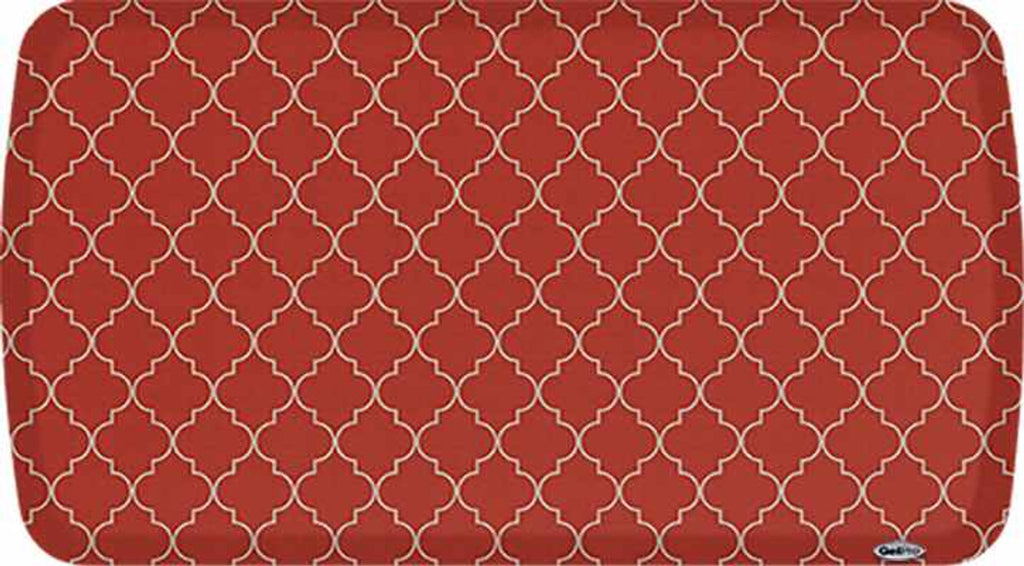 Floor Mat Trellis Red Chile GELP 109-P-2036-TRRC