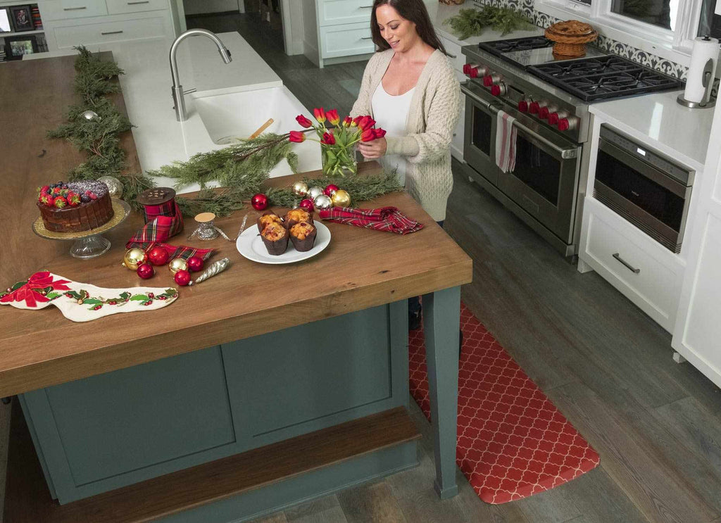 Floor Mat Trellis Red Chile GELP 109-P-2036-TRRC