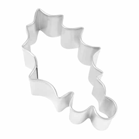 HOLLY LEAF 3.25" COOKIE CUTTER R&M 1137