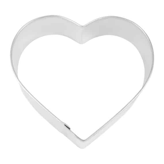 HEART 3.25" COOKIE CUTTER R&M 1159