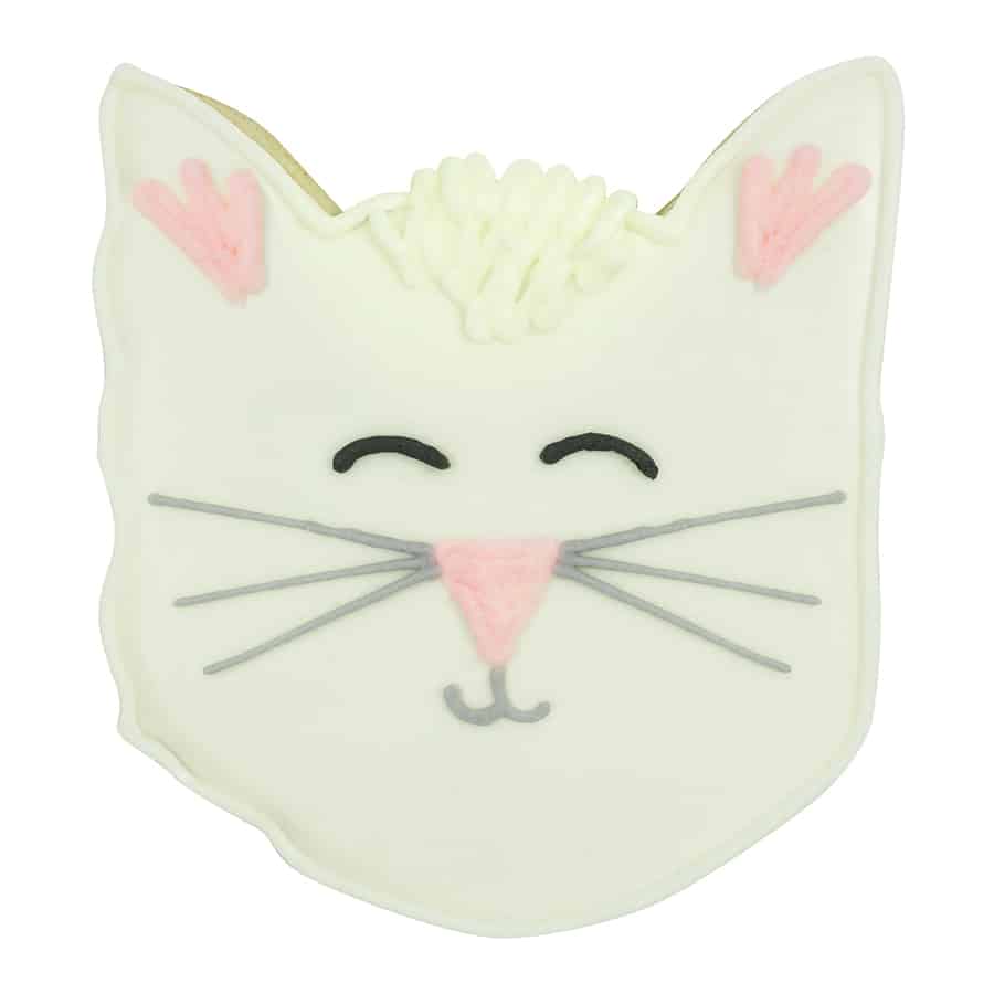 Cat Face 3.5" Cookie Cutter R&M 1259