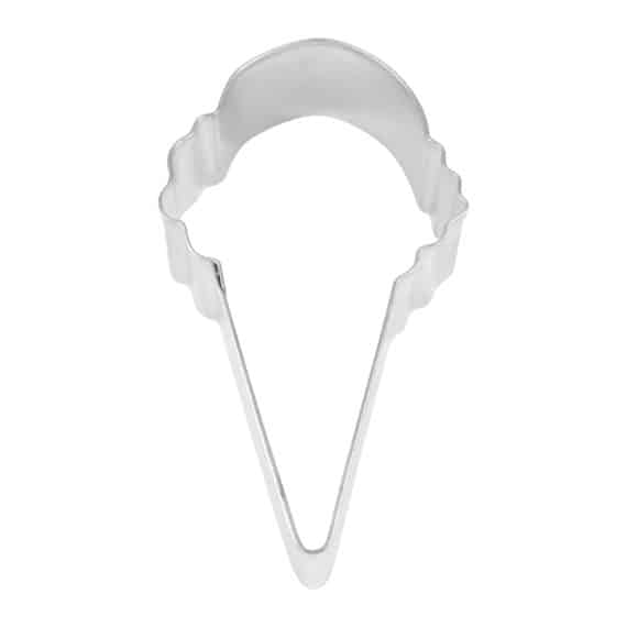 Ice Cream Cone 4" Cookie Cutter R&M 1300