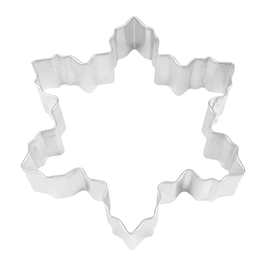 SNOWFLAKE 4" COOKIE CUTTER R&M 1311