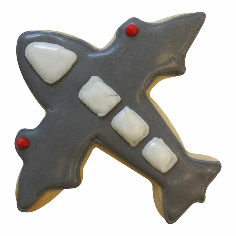 Airplane 4" Cookie Cutter R&M 1370