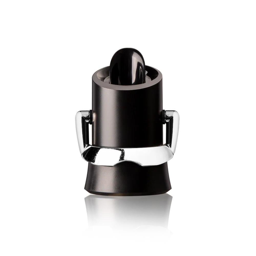 Champagne Saver Pourer Black VACU 18804606