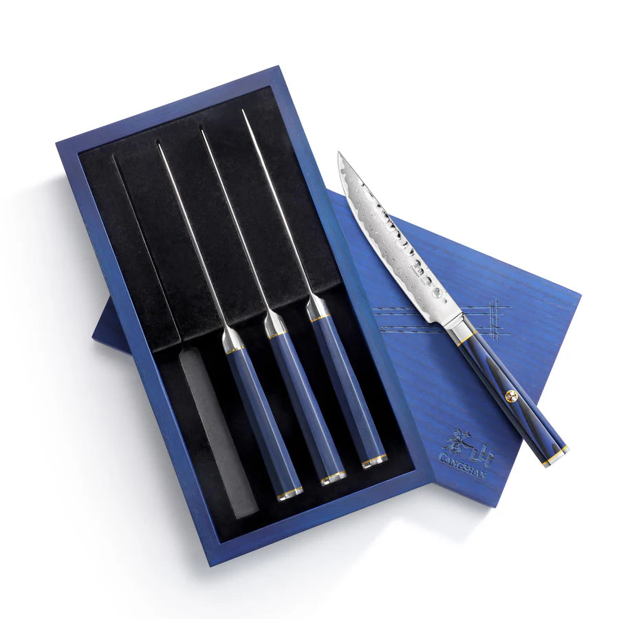 Steak Knife Set 4pc w/Ash Box Kita CANG 501509