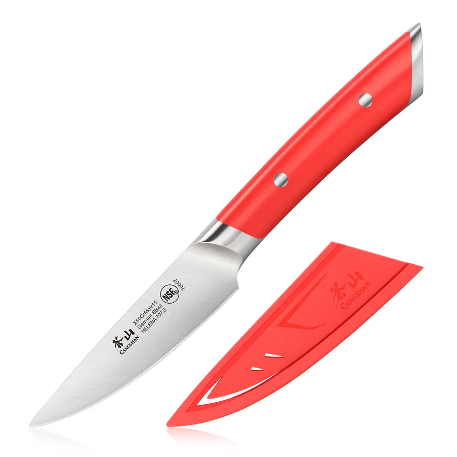 Paring Knife 3.5" red Helena CANG 503688