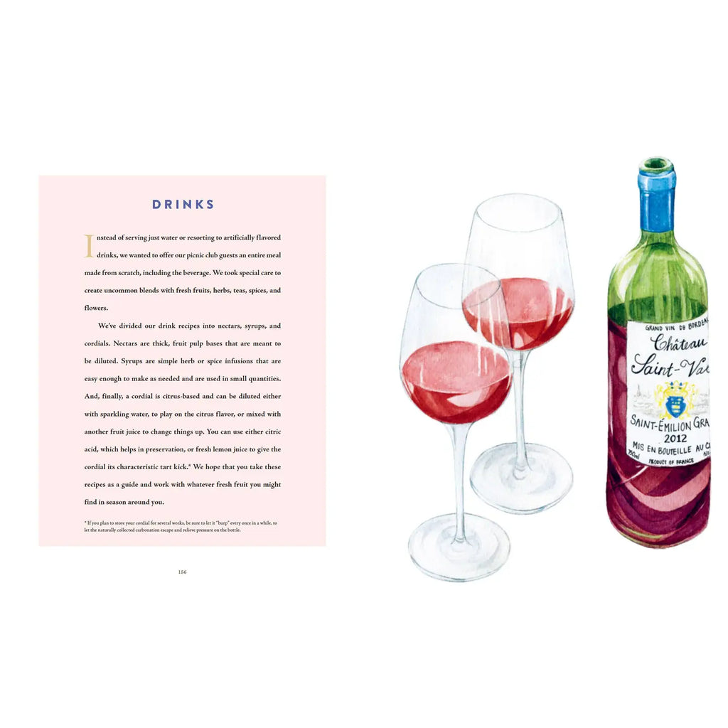 Cookbook Paris Picnic Club: More Than 100 Recipes To Savor and Share HABK