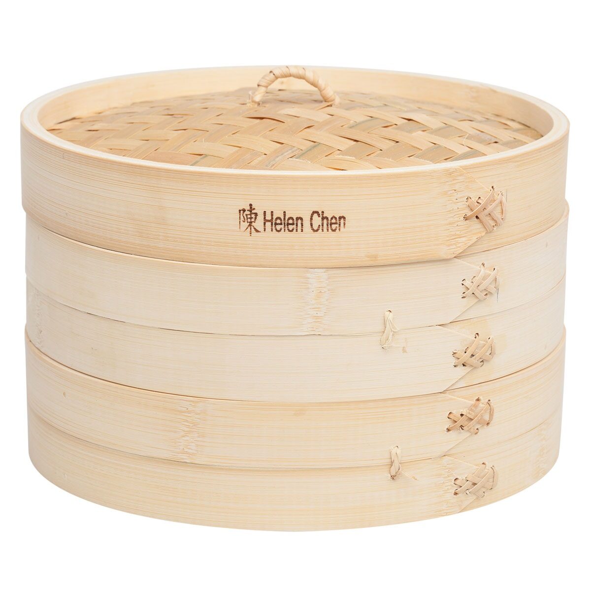 Bamboo Steamer with Lid 10in Helen's Asian Kitchen HIC 97009