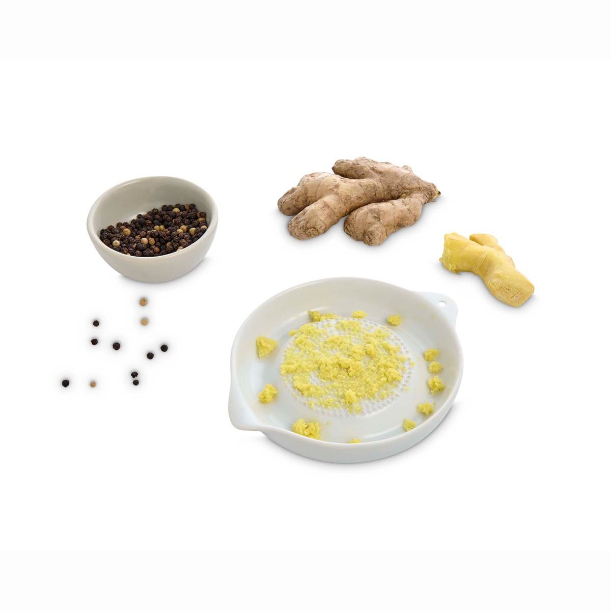 GINGER GRATER BOWL W/ SPOUT HIC 97164