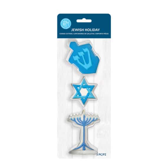 JEWISH HOLIDAY 3PC COOKIE CUTTER SET R&M 2025