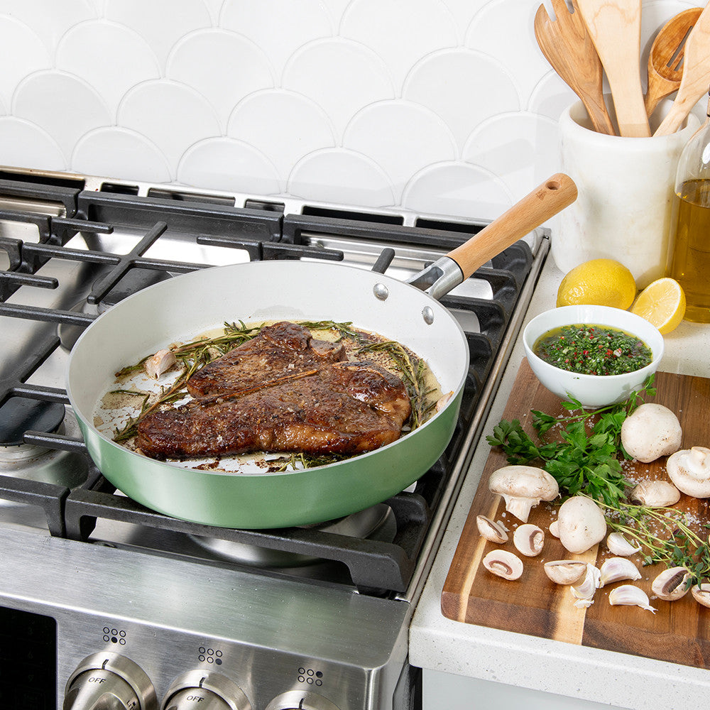 Fry Pan, Skillet 12" cardamom NW 20661