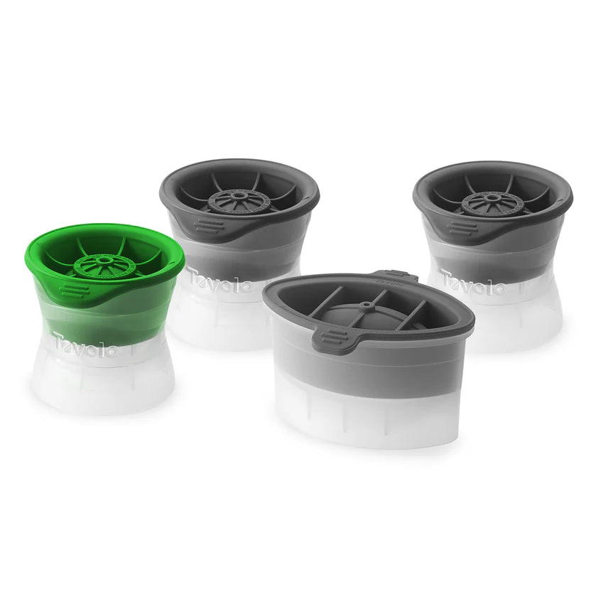 Sports Ball Ice Molds (Set of 4: Includes Football, Baseball, Golf, Basketball) Tovolo 22042-999