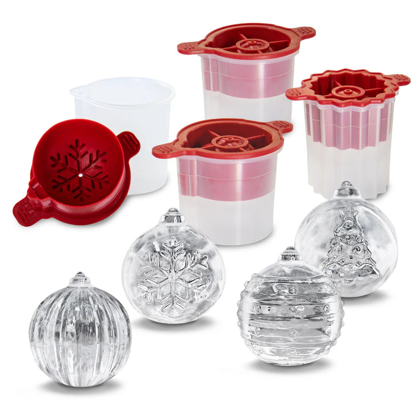 Christmas Ornament Ice Molds (Set of 4) Tovolo 22054-999