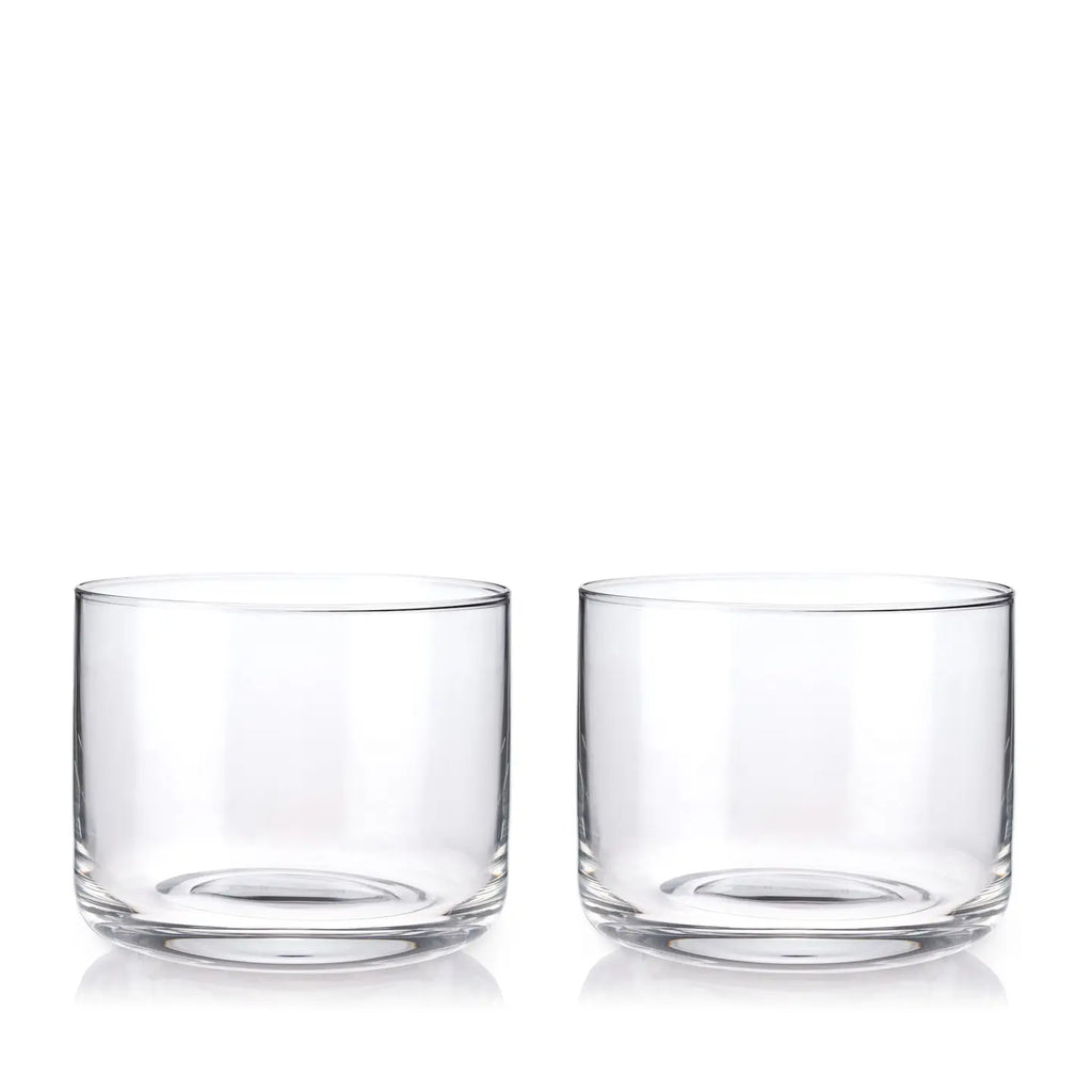 Lowball Negroni Glasses Raye 2pc crys VISKI 9839