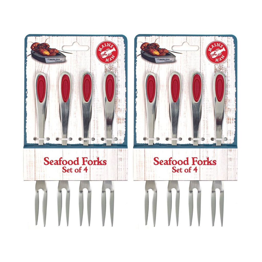 Forks, Seafood 4pc Maine Man HIC 71001