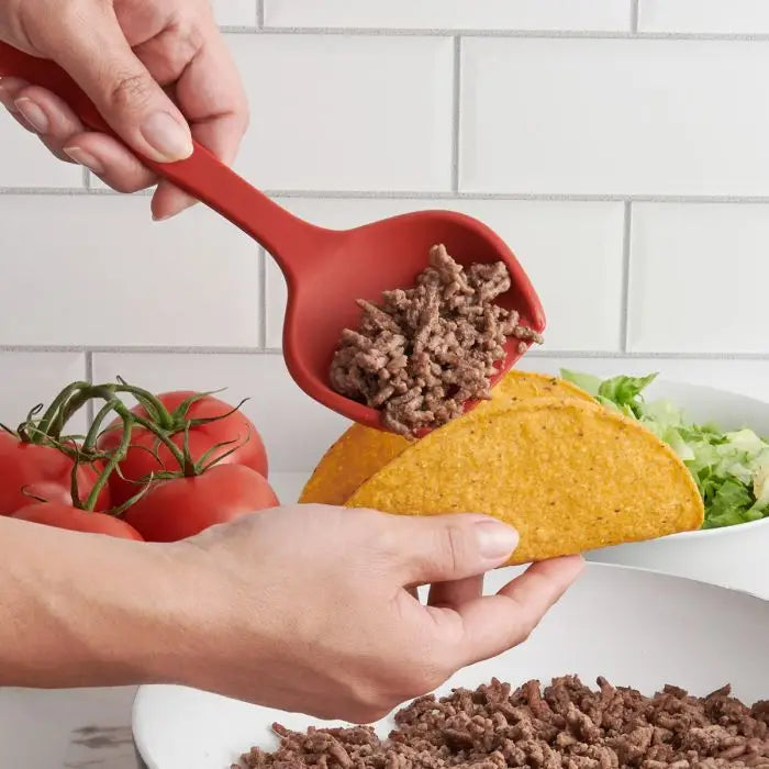 Taco Scooping Spoon silicone HIC 43828