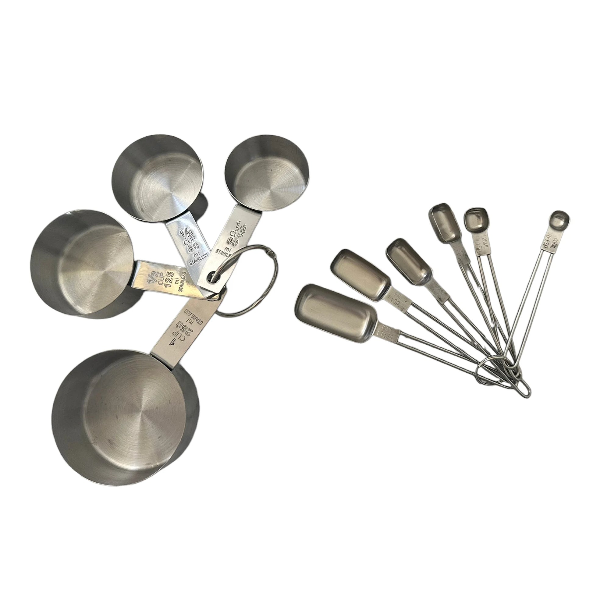 Measuring Cup & Spoon 10pc set ss FOX 27199