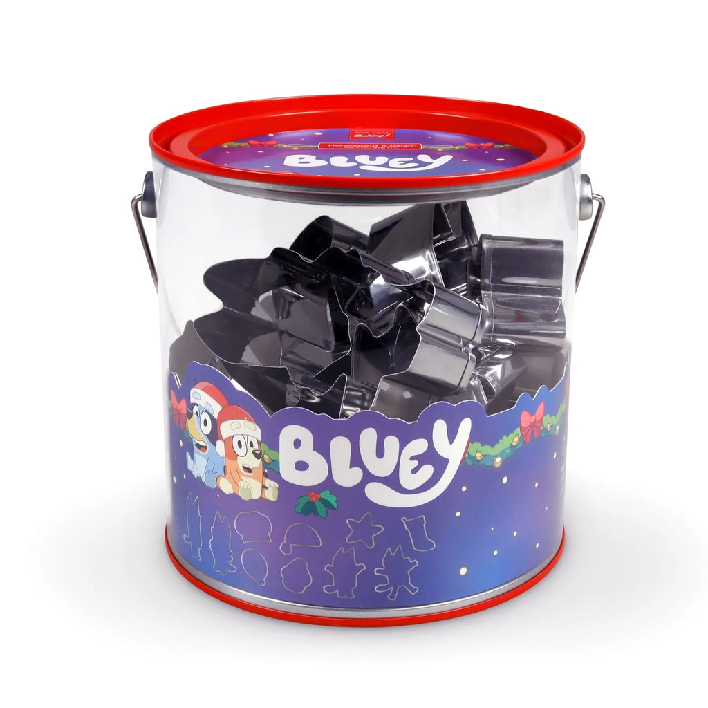 Cookie Cutter Tub , Holiday Bluey HNDSTD BLU-XMCC10