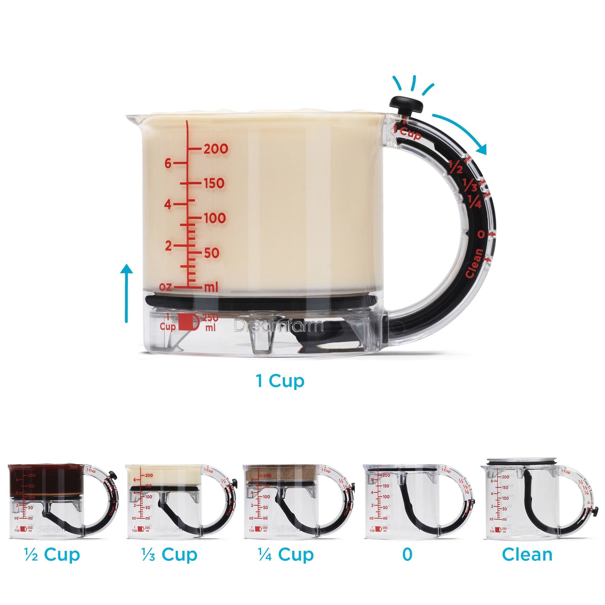 Measuring Cup Adjustable UpCup DF DFUP2478