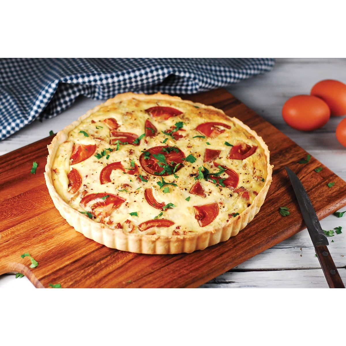 Quiche Pan Non-Stick Round 9.5" Mrs. A HIC 42022