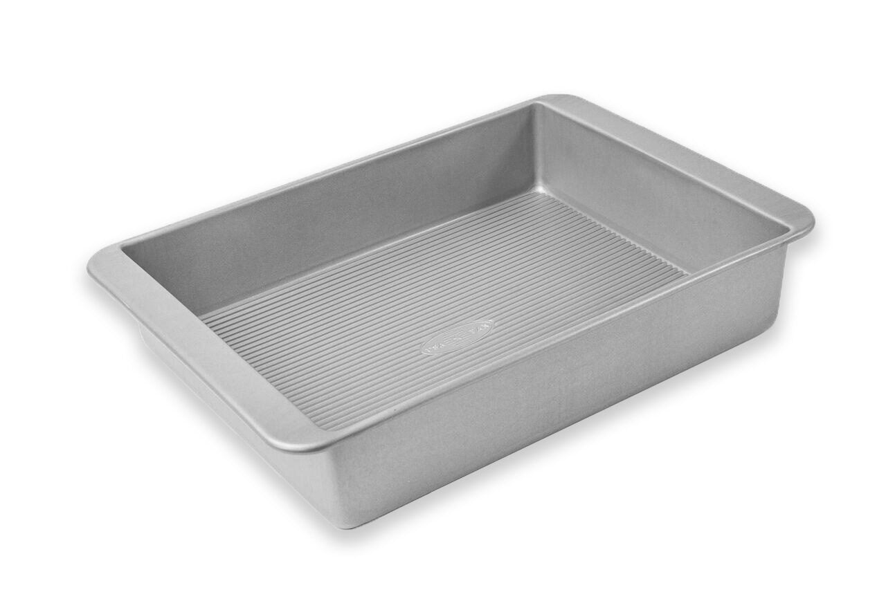Lasagna Pan & Lid 13x10x3 alum USA 1111RCLD-ST