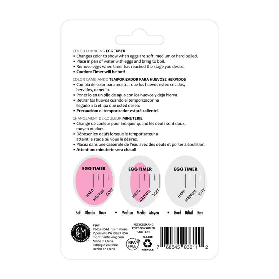 Egg Timer Color Changing BKT R&M 6715