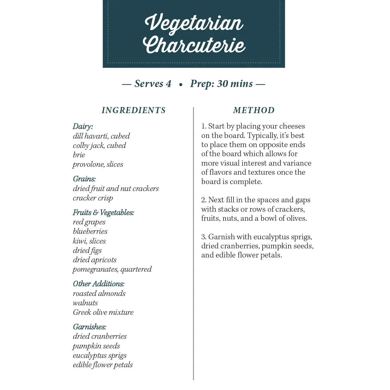 Cookbook Sips & Snacks Recipe Cards CDP