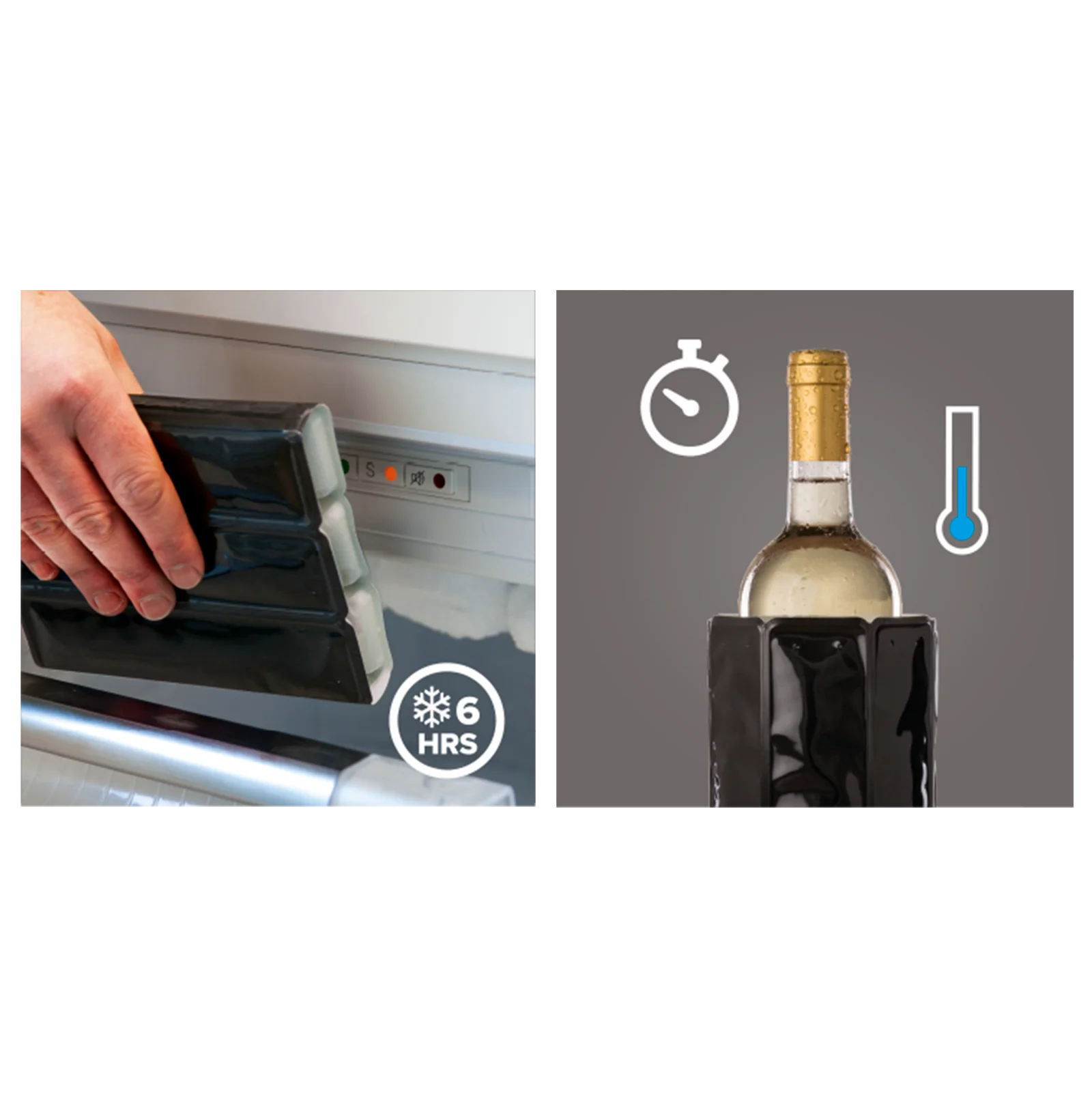 Wine Ice Jacket Active blk VACU 38804606
