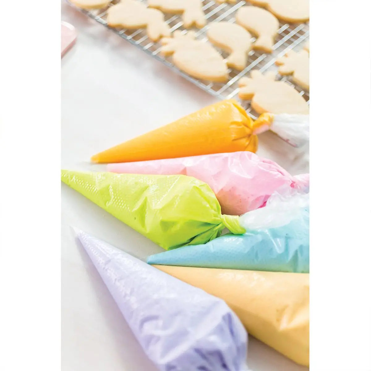 Pastry Icing Bags 12pc Disposable Mrs A HIC 22095