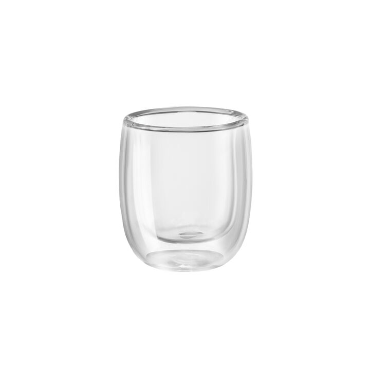 Espresso Cups 2pc Double Wall glass 2.7oz ZWIL 39500-085