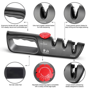 Knife Sharpener 3-Stage CANG 1026108