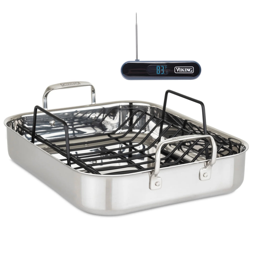 Roasting Pan 16" w/therm Viking 40011-9983TC
