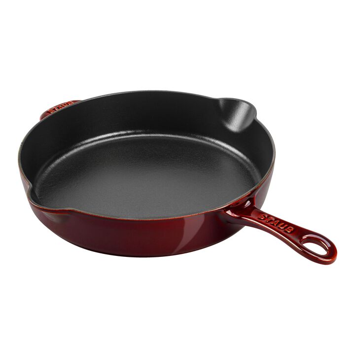 Cast Iron Deep Skillet 11" Grenadine STAUB 12322887