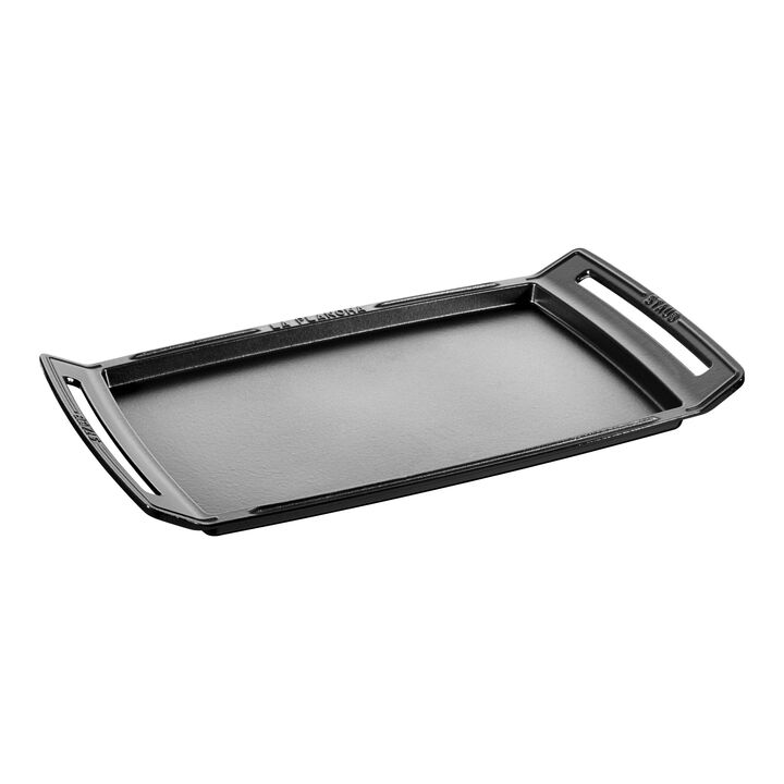 Griddle / Plancha  Cast Iron 18.5 X 9.8-inch Double Burner STAUB 1003954
