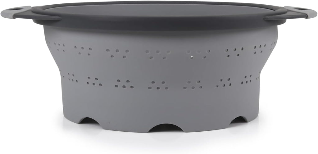 Collapsible Colander 10" gray DEX 10CC2-432-429