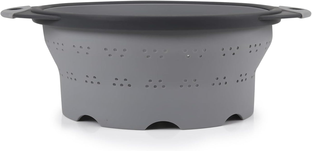 Collapsible Colander 10" gray DEX 10CC2-432-429