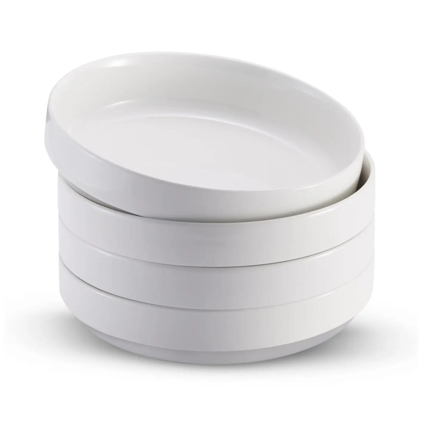 Pasta Bowls, 47 oz Ceramic whi 4pc KOOK KM4SP47W